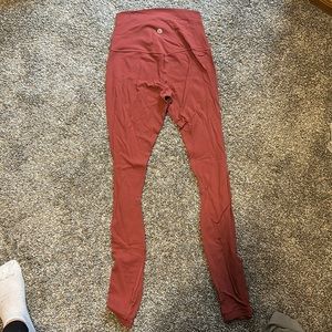Dark pink LuLuLemon Leggings